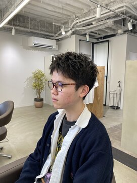 スワッグ(SWAG) メンズショートパーマ