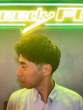 グリーディーフォックス 三軒茶屋(GreedyFOX) 波巻き/マッシュパーマ/ウルフ/ハイライト<理容室>三軒茶屋