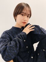 フォト イケブクロ(foto IKEBUKURO)&nbsp;ショート/ボブ/前髪カット/ブリーチなし×グレーベージュ[池袋]