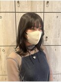 【グレージュ】【艶カラー】【髪質改善】