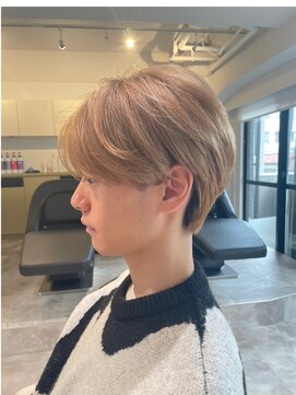 ソイクフ(SOY KUFU) MEN'S HAIRカルマパーマのアッシュブラック