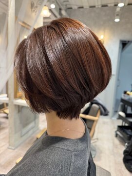 アンドットエス 銀座(and.S) 【and.S 銀座】30代40代50代大人ナチュラルレイヤーショートボブ