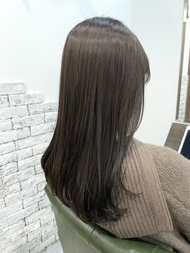 リノナ(Linona) ★似合わせカットグレーベージュ髪質改善インナーカラー前髪