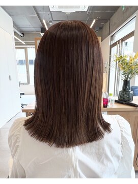 クラップス オル 金沢八景(CLAPS Ore) ミルクティーベージュダブルカラーインナーカラーケアブリーチ