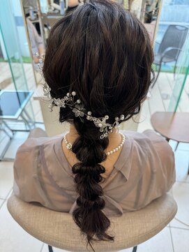 ヘアメイク マリア 福岡天神西通り(hair make MARIA) ゆるふわあみおろし