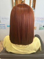 ヘアショップ エヌアンドエー 久喜菖蒲店(hair shop N&A) 夏の似合わせカラー うる艶ストレート 明るめブラウン
