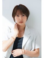 エイチツーオーアヴェダ 渋谷ヒカリエＳｈｉｎＱｓ店 クロードモネＨ２Ｏアヴェダ 40代大人ショート/渋谷/渋谷駅