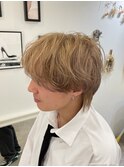 韓国アイドルヘアカラー☆ミルクティーベージュ