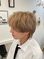 ノイセル 西本町(Noisyle) 韓国アイドルヘアカラー☆ミルクティーベージュ