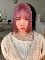 デビュー ヘアーメイク&nbsp;黒髪/ボブルフ/ネビージュ/小顔/ワンレン/宜野湾/髪質改善/前髪