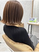 ブリーチ無しハイトーンカラー