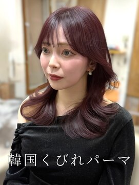 アミー 銀座(Ammy) 韓国風パーマ/コテ巻き風パーマ/くびれパーマ/レイヤーカット