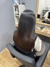 sleek式髪質改善ストレート+カット＋トリートメント　￥30000
