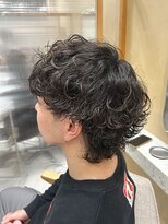 ジーナ サンシャイン通り池袋(Zina)&nbsp;波巻きパーマ×ウルフ 【zina チカ】