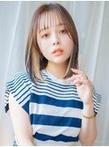 ＃ホワイトグレージュミニウルフチェリーブラウン