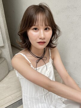 リア(li‘a) 【li’a】透け透け＊　抜け感olive beige