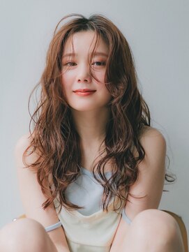 ジョエミバイアンアミ(joemi by Un ami) ロングパーマ／ニュアンスパーマ　大楽侑加