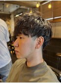 1.5ヶ月前にパーマ後のメンテナンスカット