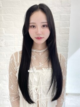 アマトウキョウスマートサロン(AMA TOKYO×Smart Salon) 【sayakaスタイル】顔まわり/レイヤーカット/小顔韓国くびれヘア