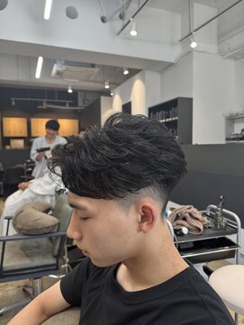 アロー 船橋店(AROH) サーフカール/スパイキーショート/ブルーブラック/船橋