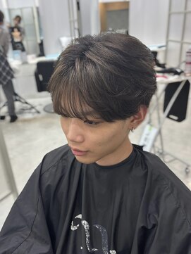 マーシュ 梅田(marshu) 吉岡Style/シースルーフェザー