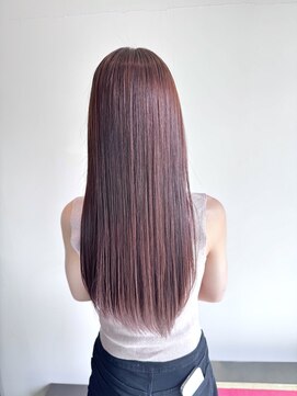 ヘアサロン エン(hair salon en.) 超高濃度水素ケアオレンジピンク