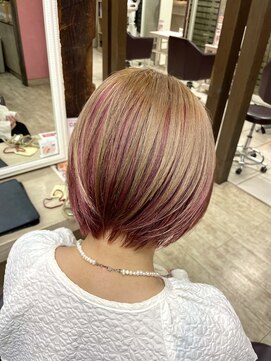 ベースヘアーデザイン(BASE HAIR DESIGN) アンブレラカラー ケアブリーチ レディース 宇都宮