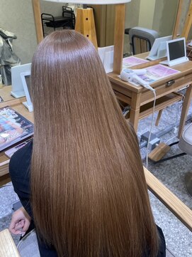 髪質改善ストレート