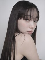 ソラ 表参道(SORA)&nbsp;[SORA見藤］シアーブラック　美髪ストレート　ワイドバング