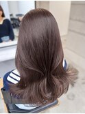 上品韓国ヘアピンクベージュ