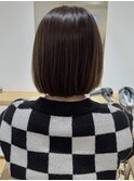 艶ボブ　　酸性縮毛矯正