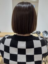 アンプフォーヘア 栄 矢場町(amp for hair.)&nbsp;艶ボブ　　酸性縮毛矯正