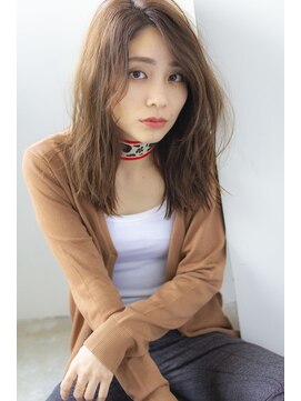 アコロン(acoron) 小顔大人かわいい×前髪×ココアブラウン×フリンジウェーブ4