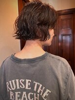 フランジェッタヘアー(Frangetta hair)&nbsp;くせ毛活かしパーマ♪担当川合