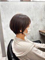 ロアン 福津店(roan)&nbsp;襟足スッキリショートボブヘア