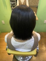 エシカル(ethical)&nbsp;【大人かわいい】切りっぱなしボブ×顔まわりレイヤー