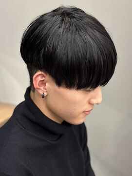 エルマーク 本山(L-MARK) マッシュヘア/フェザーパーマ/メンズヘア/men's