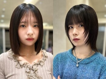 hairsalon de Forever vida 韓国レイヤーカット/韓国ヘア/ブリーチ/ボブ/髪質改善の写真/【学割U24】10代・20代の垢抜けを全力応援！最高に盛れるレイヤーや透明感カラーを通いやすい価格で