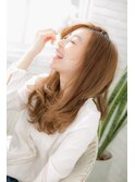 【canon】流しバング♪大人ウェーブロング