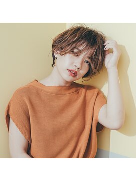 シーア(ciia) 大人可愛い小顔丸みショート/シースルーバング【ciia吉祥寺】