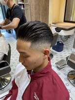 グルーマーズトウキョウ(GROOMER/S TOKYO)&nbsp;スキンフェードカット　オールバック【GROOMER/S TOKYO】