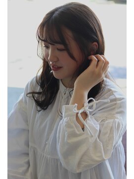 ノイ(neu) ふわっと揺れるロングヘア【静岡/髪質改善/インナーカラー】