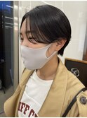 ウザバングなハンサムショート