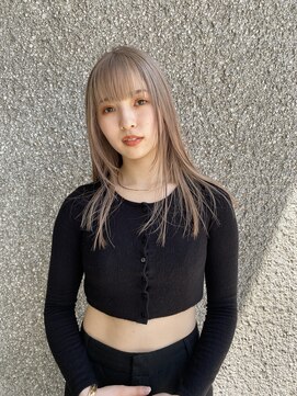 カルテ(QUARTE) ホワイティなブロンドベージュ