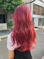 ピープスアンドスー 表参道 渋谷(Peeps&Suu.)&nbsp;ロングミディアムダブルカラーハイトーンブリーチ外国人韓国ヘア