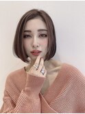 大人かわいいショートボブ/似合わせカット/20代30代に人気