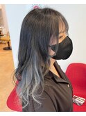 イヤリングカラー,暗色ヘアカラー,ショコラアッシュ/草加駅