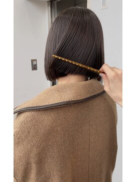 ロンド 表参道店(Lond) 髪質解説　ボブ