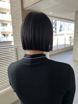 ガーデン オオタカノモリ(garden otakanomori) 耳にかけても可愛い！簡単！オシャレ！切りっぱなしbob