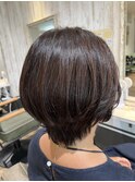 丸みショート
